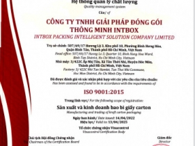 CHỨNG NHẬN ISO 9001-2015